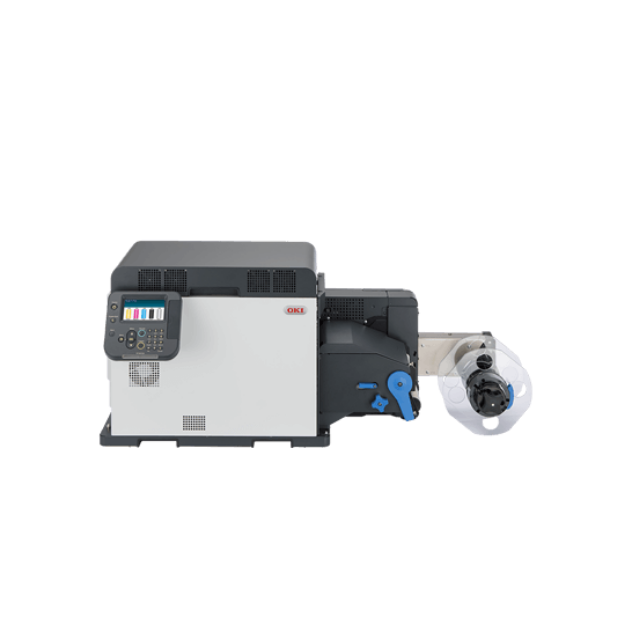 รูปของ OKI Pro 1050 Label Printer เครื่องพิมพ์ สติ๊กเกอร์ ฉลากสี ฉลากสินค้า